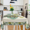 Tablecloth Art 8136 140×220 Orange Beauty Home